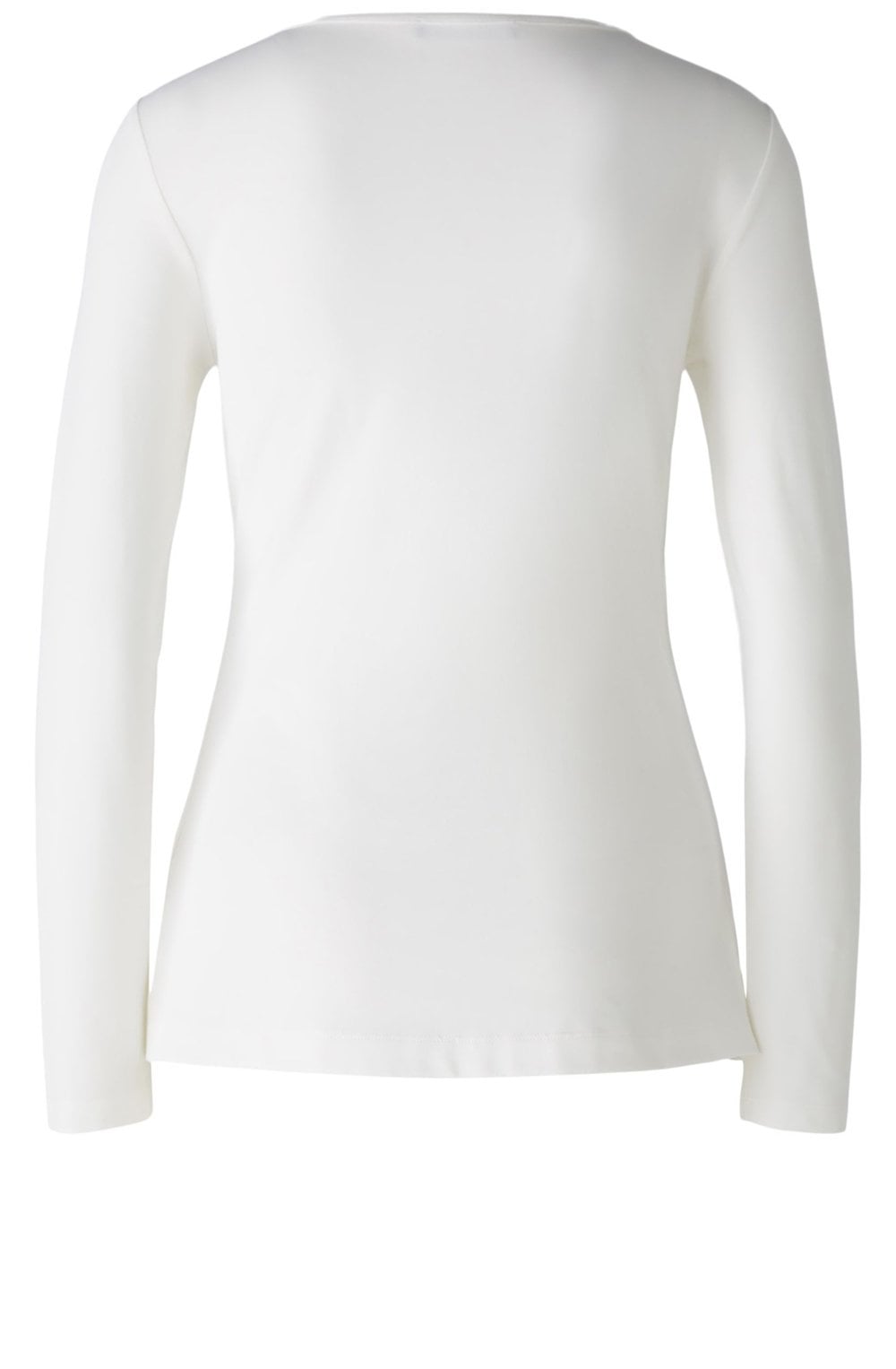 Cloud Dancer Cotton Blend Long Sleeved Top
