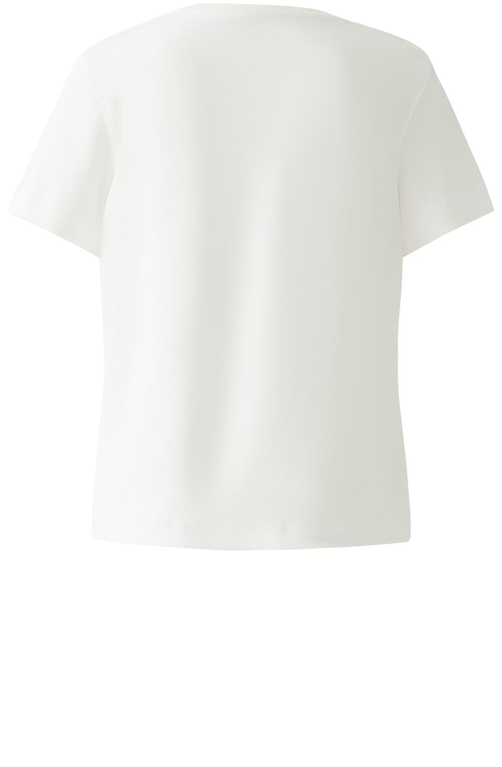 Cloud Dancer Embroidered Heart Motif T Shirt