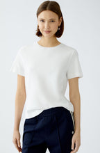 Cloud Dancer Embroidered Heart Motif T Shirt