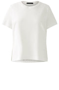 Cloud Dancer Embroidered Heart Motif T Shirt