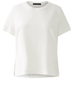 Cloud Dancer Embroidered Heart Motif T Shirt
