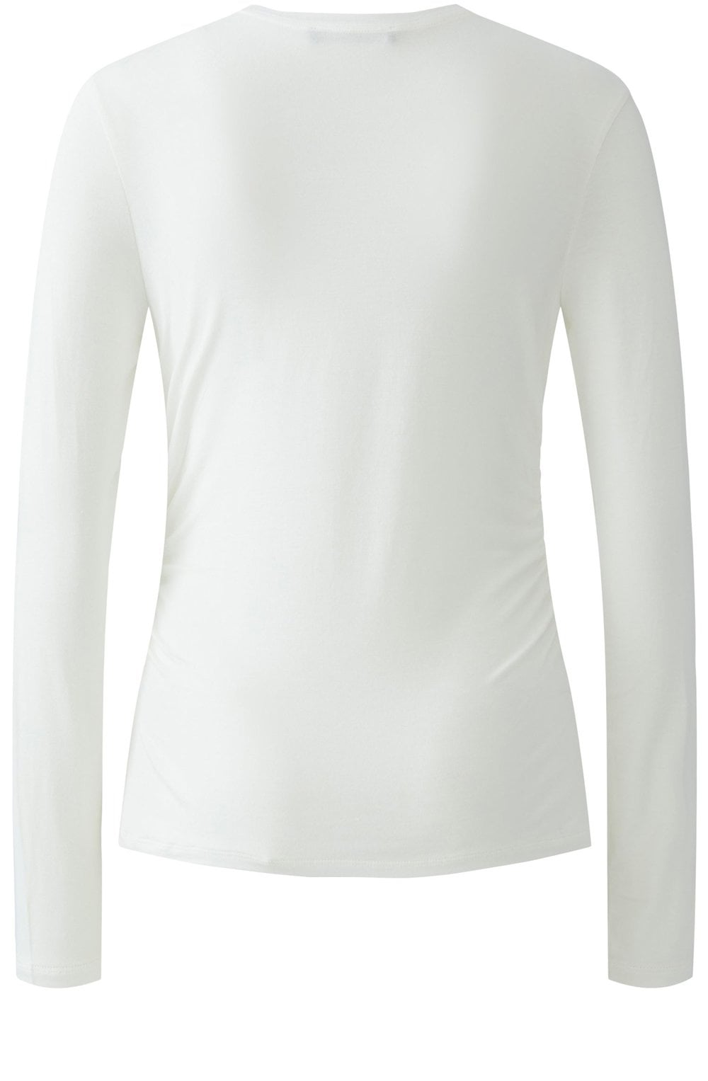 Cloud Dancer Gathered Sides Soft Jersey Top