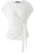 Cloud Dancer Knotted T Shirt