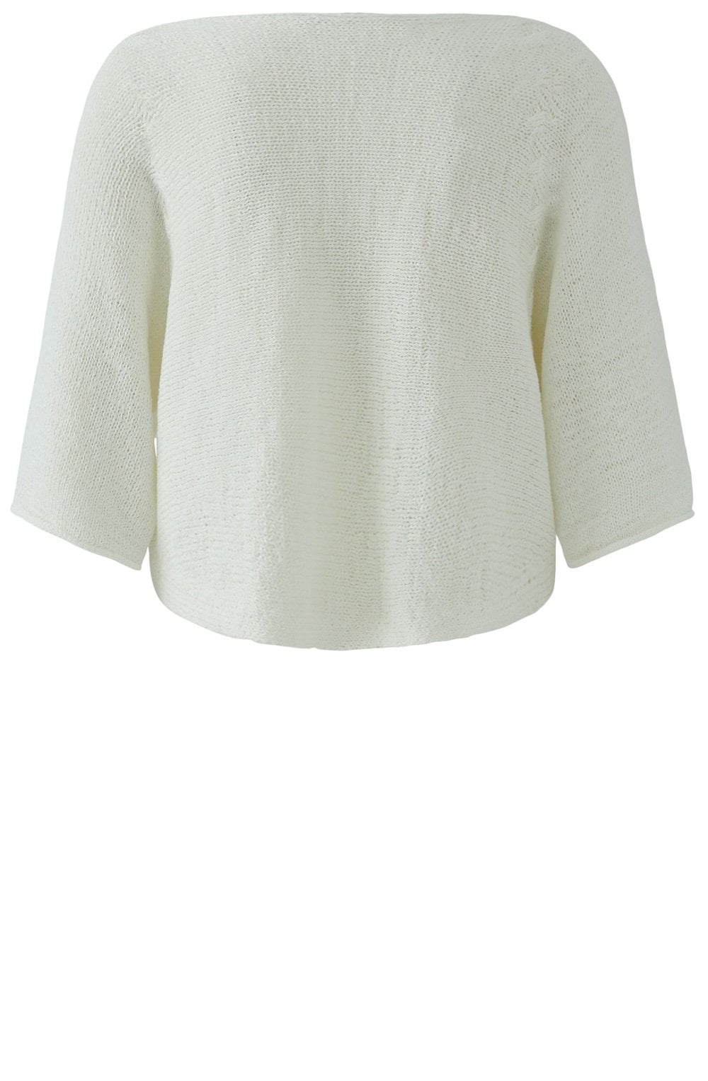 Cloud Dancer Loose Ribbon Knit Pullover
