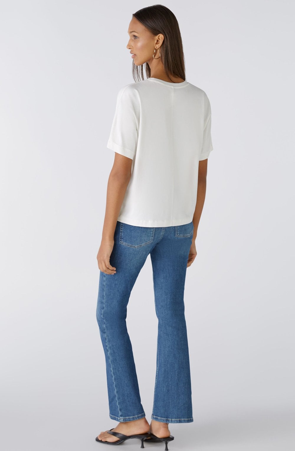 Cloud Dancer Love Heart Oversized T Shirt