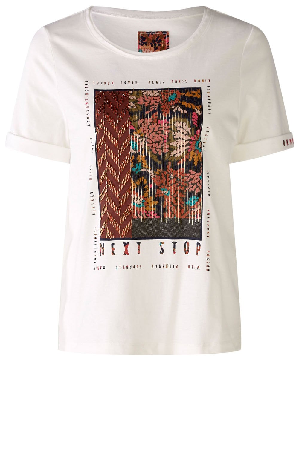Cloud Dancer Next Stop Hand Decorated T Shirt