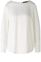 Cloud Dancer Patched Blouse