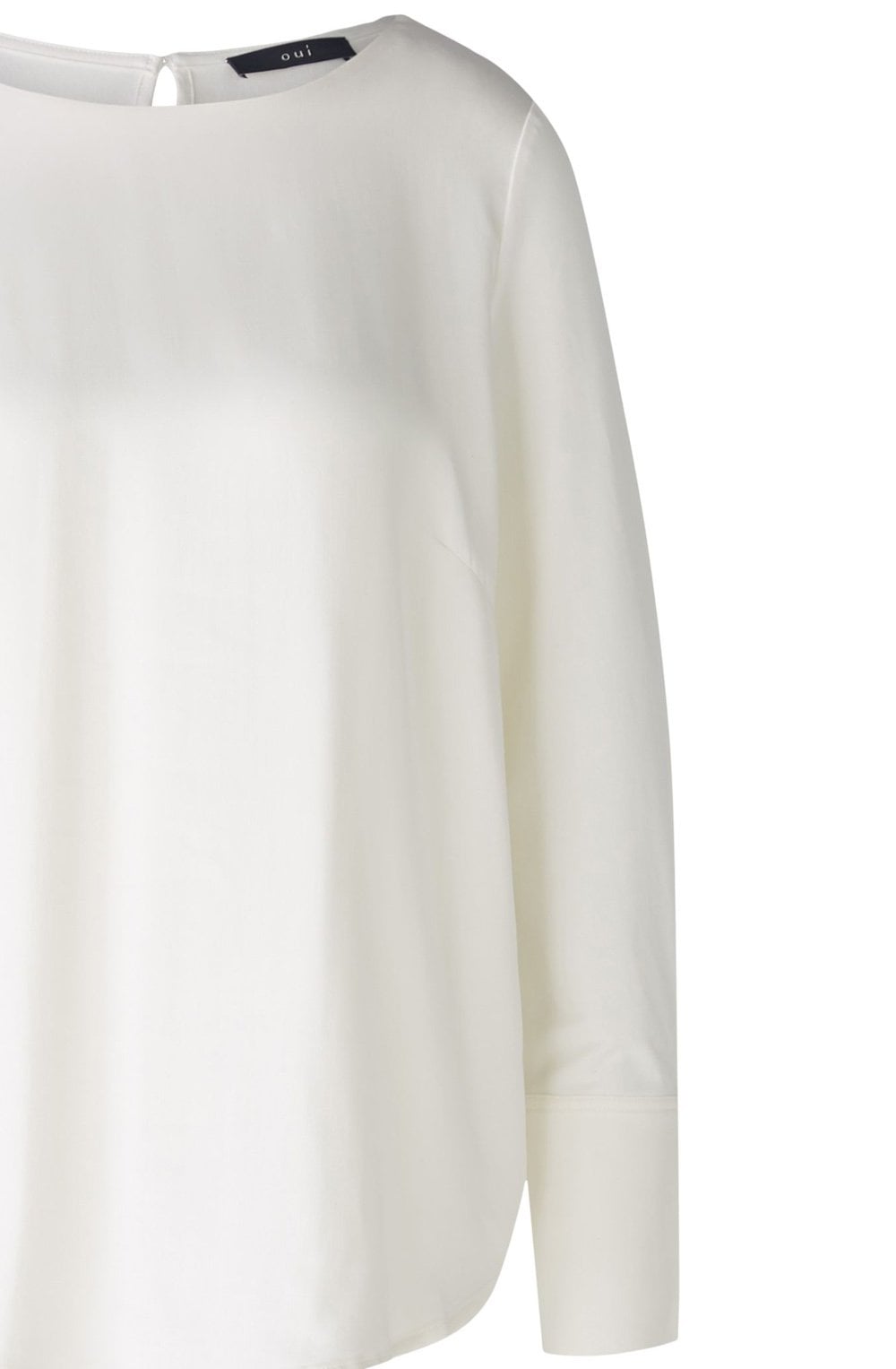 Cloud Dancer Patched Blouse