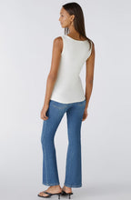 Cloud Dancer Ribbed Vest Top