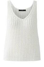 Cloud Dancer Ribbon Yarn Vest Top