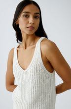 Cloud Dancer Ribbon Yarn Vest Top
