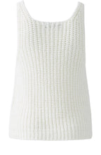 Cloud Dancer Ribbon Yarn Vest Top