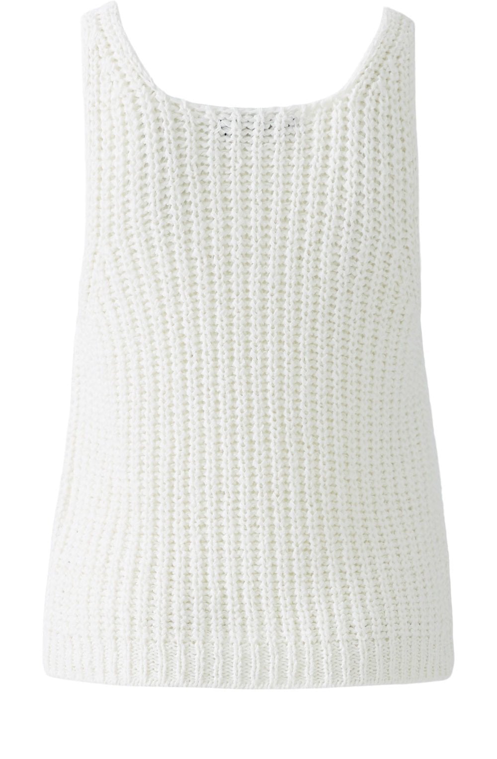 Cloud Dancer Ribbon Yarn Vest Top