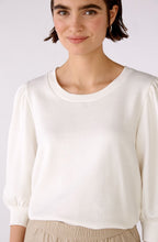 Cloud Dancer Ruffled Sleeve Jumper