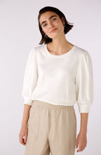 Cloud Dancer Ruffled Sleeve Jumper