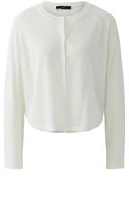 Cloud Dancer Super Fine Knit Reversible Cardigan