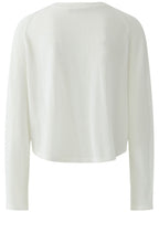 Cloud Dancer Super Fine Knit Reversible Cardigan