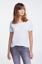 Cloud Print Star Design T Shirt