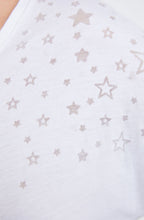 Cloud Print Star Design T Shirt