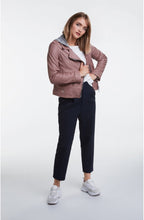 Cloud Print Woven Knit Jumper