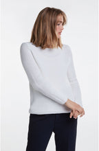 Cloud Print Woven Knit Jumper