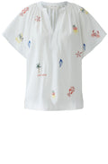 Coastal Design Frill Sleeved Blouse