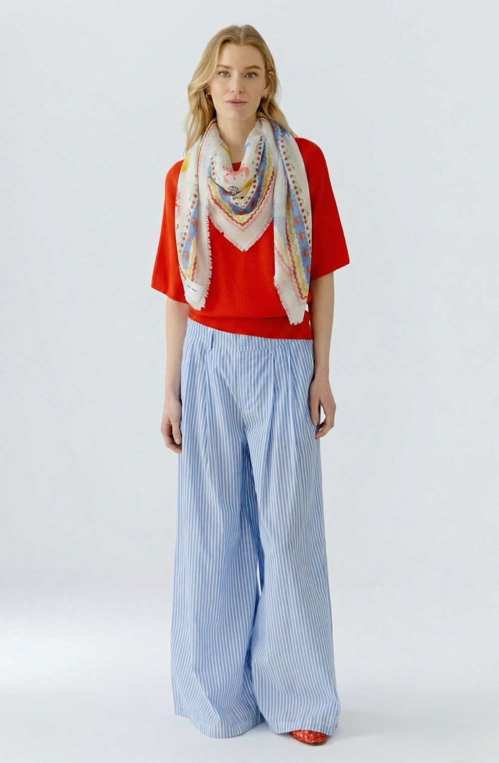 Coastal Print Scarf