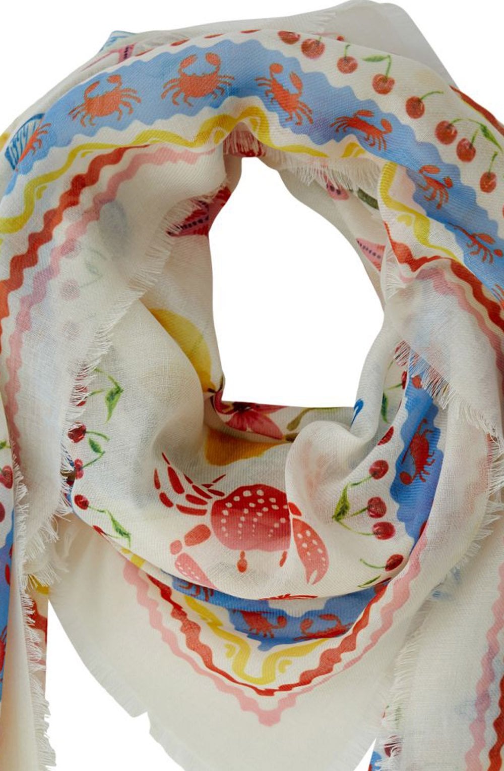 Coastal Print Scarf