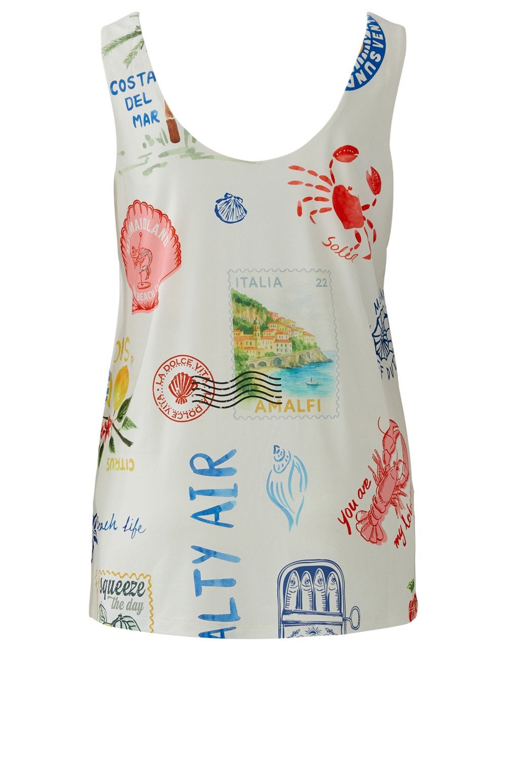 Coastal Print Top