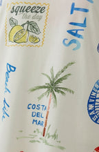 Coastal Print Top