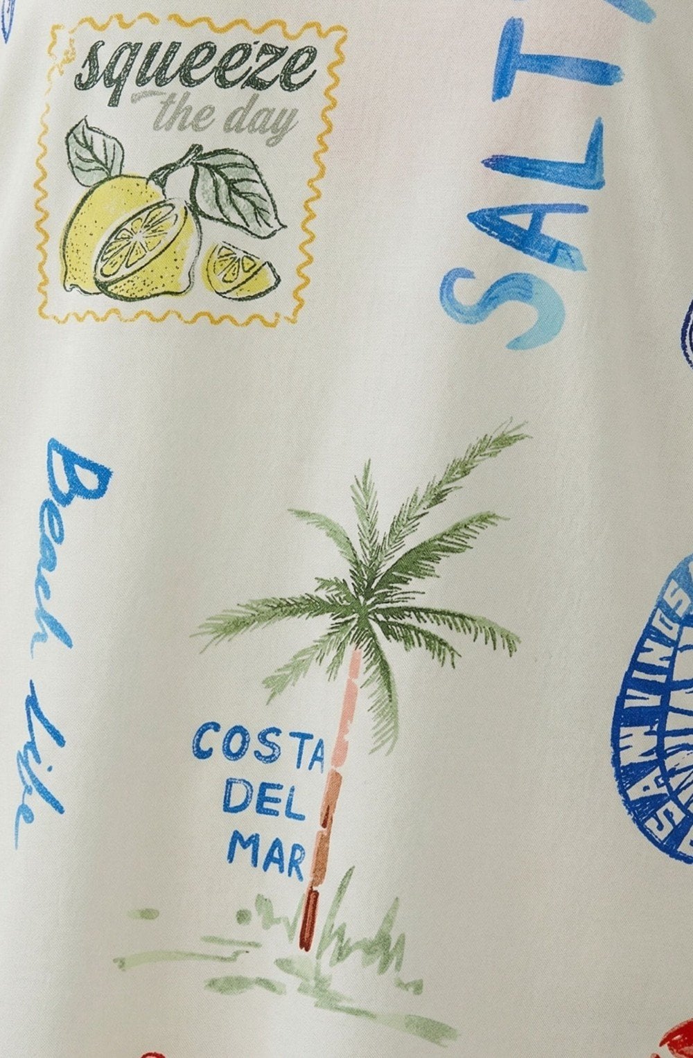 Coastal Print Top