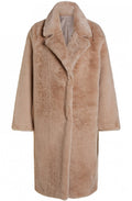 Cobblestone Faux Fur Coat
