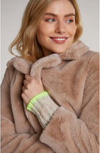 Cobblestone Faux Fur Coat