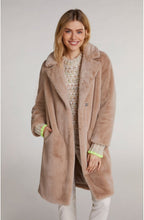 Cobblestone Faux Fur Coat