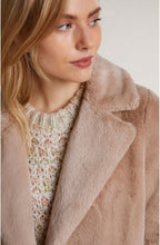 Cobblestone Faux Fur Coat