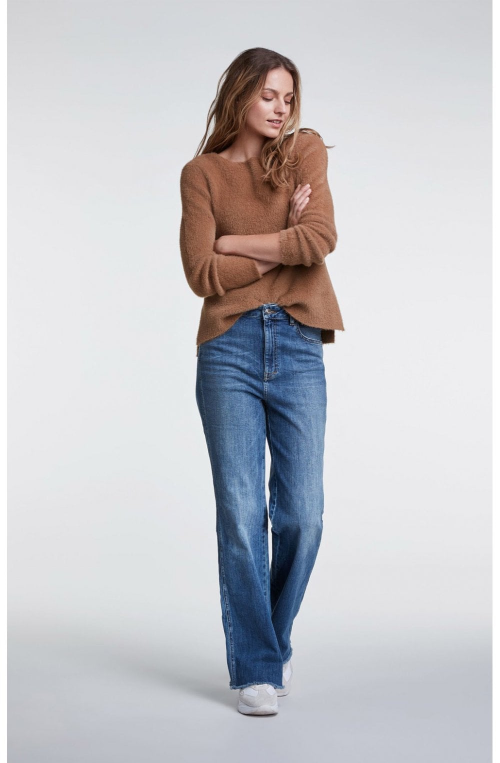 Coconut Textured Knit Jumper