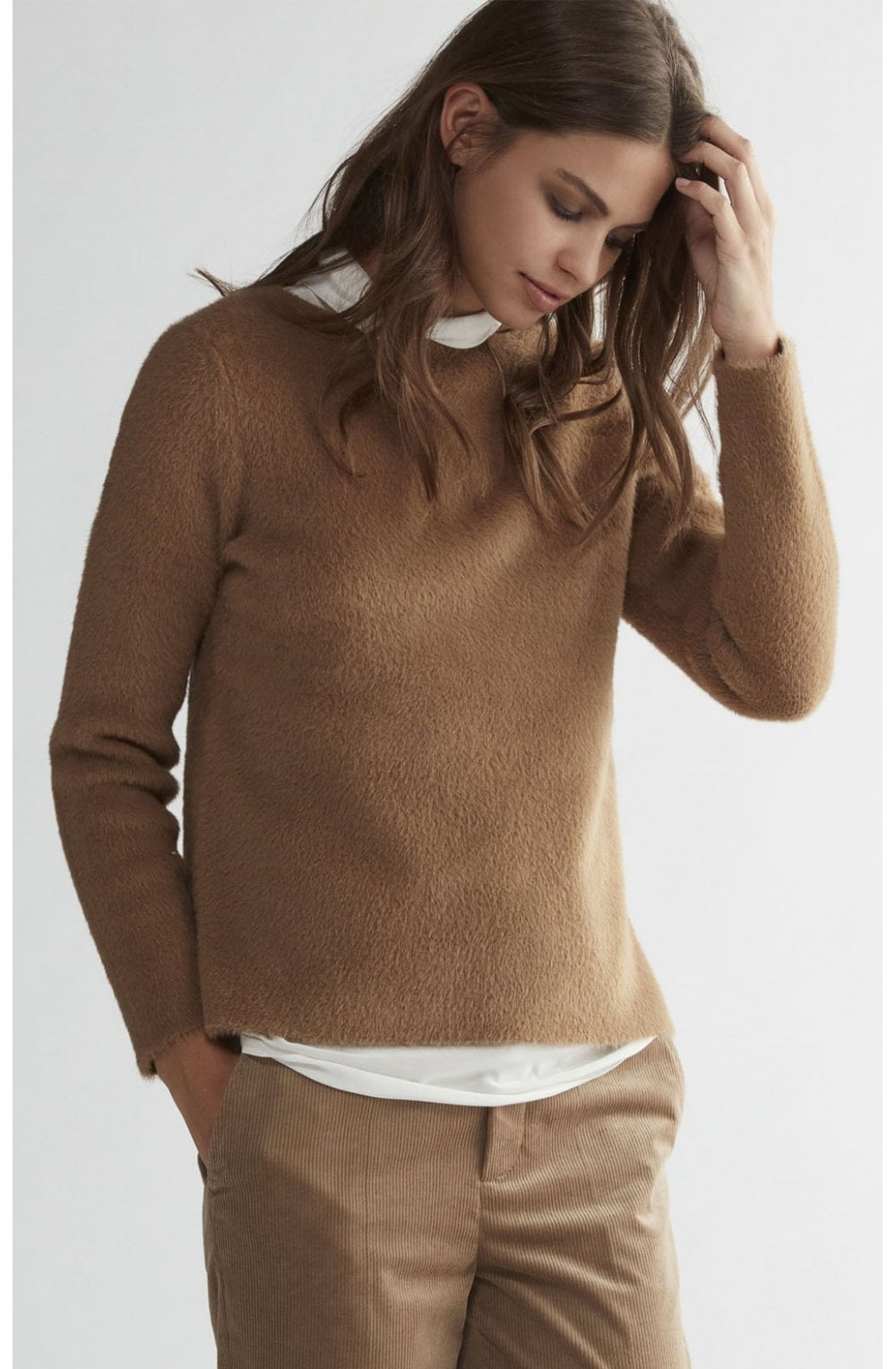 Coconut Textured Knit Jumper
