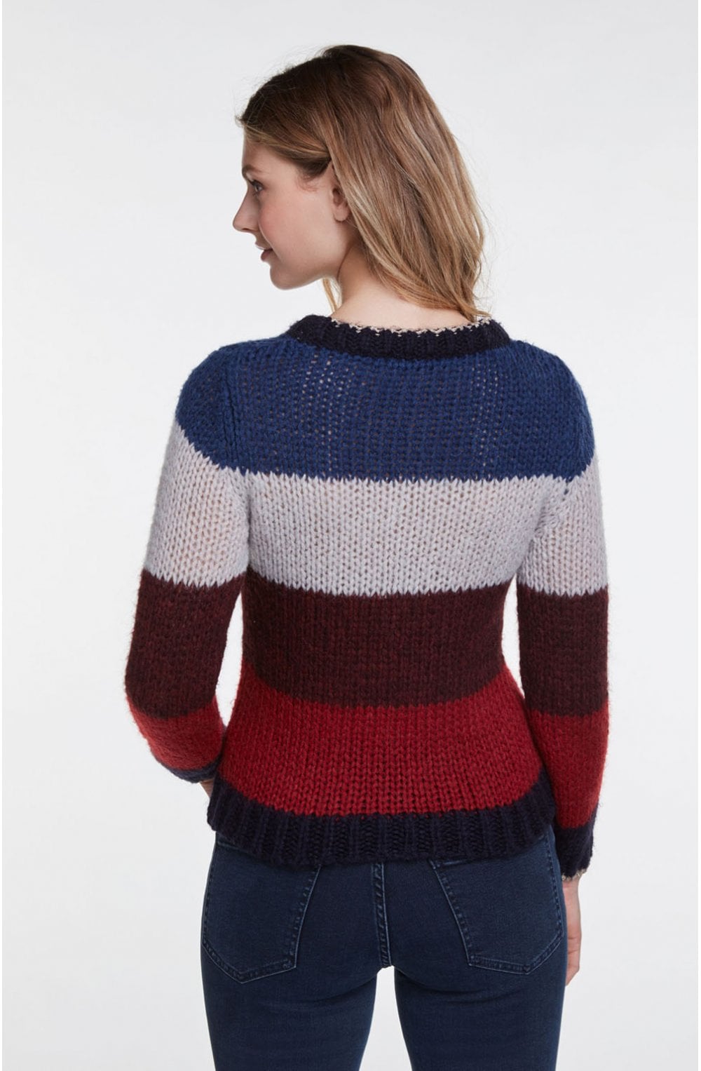 Colour Block Design Jumper