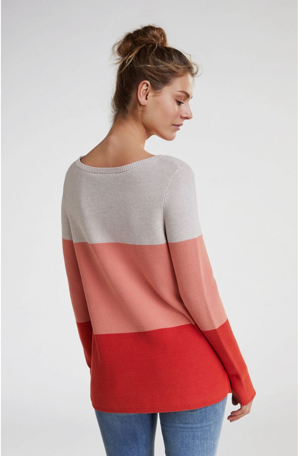 Colour Block Design Jumper