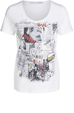 Comic Design Jersey T Shirt