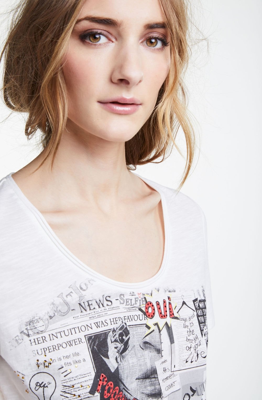 Comic Design Jersey T Shirt
