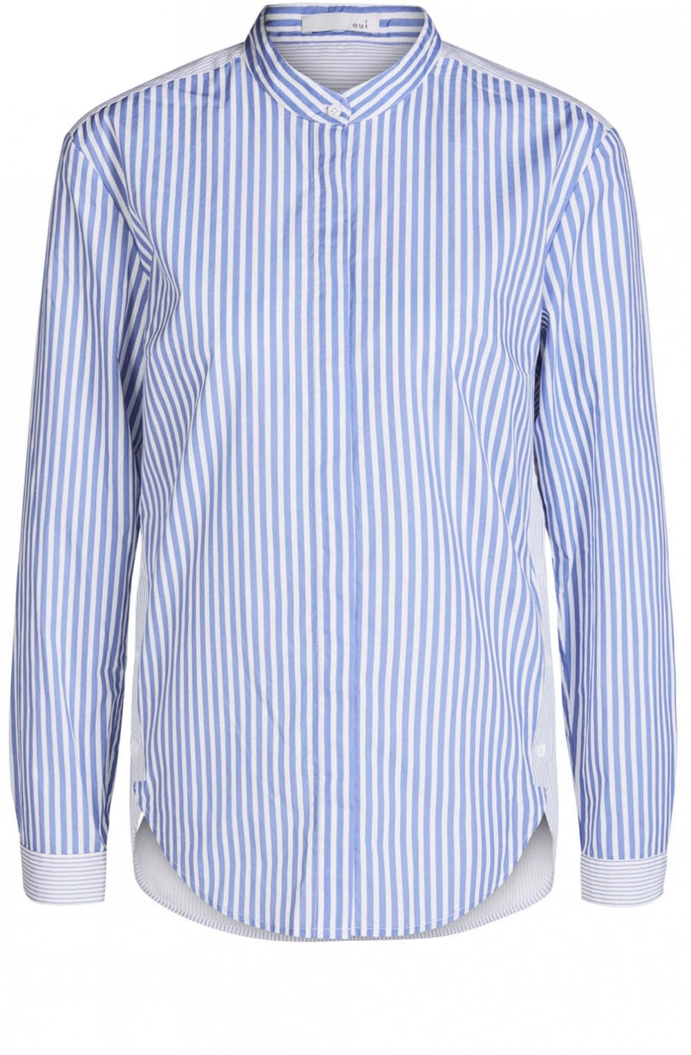 Contrasting Striped Shirt