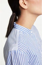 Contrasting Striped Shirt
