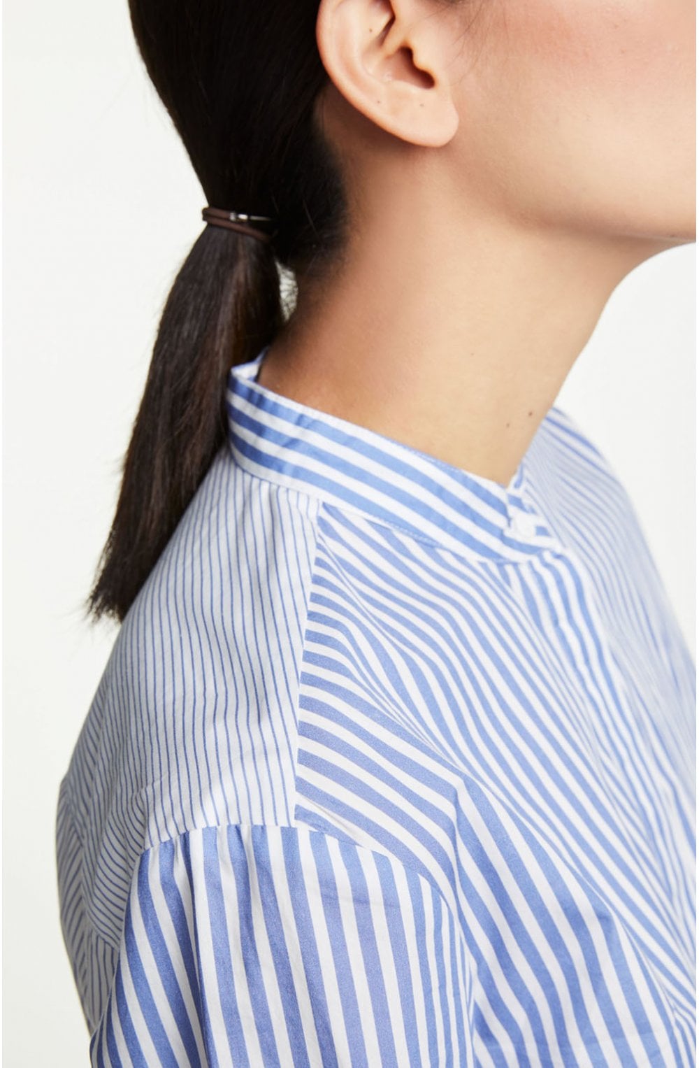 Contrasting Striped Shirt