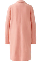 Coral Punch Boiled Wool Coat