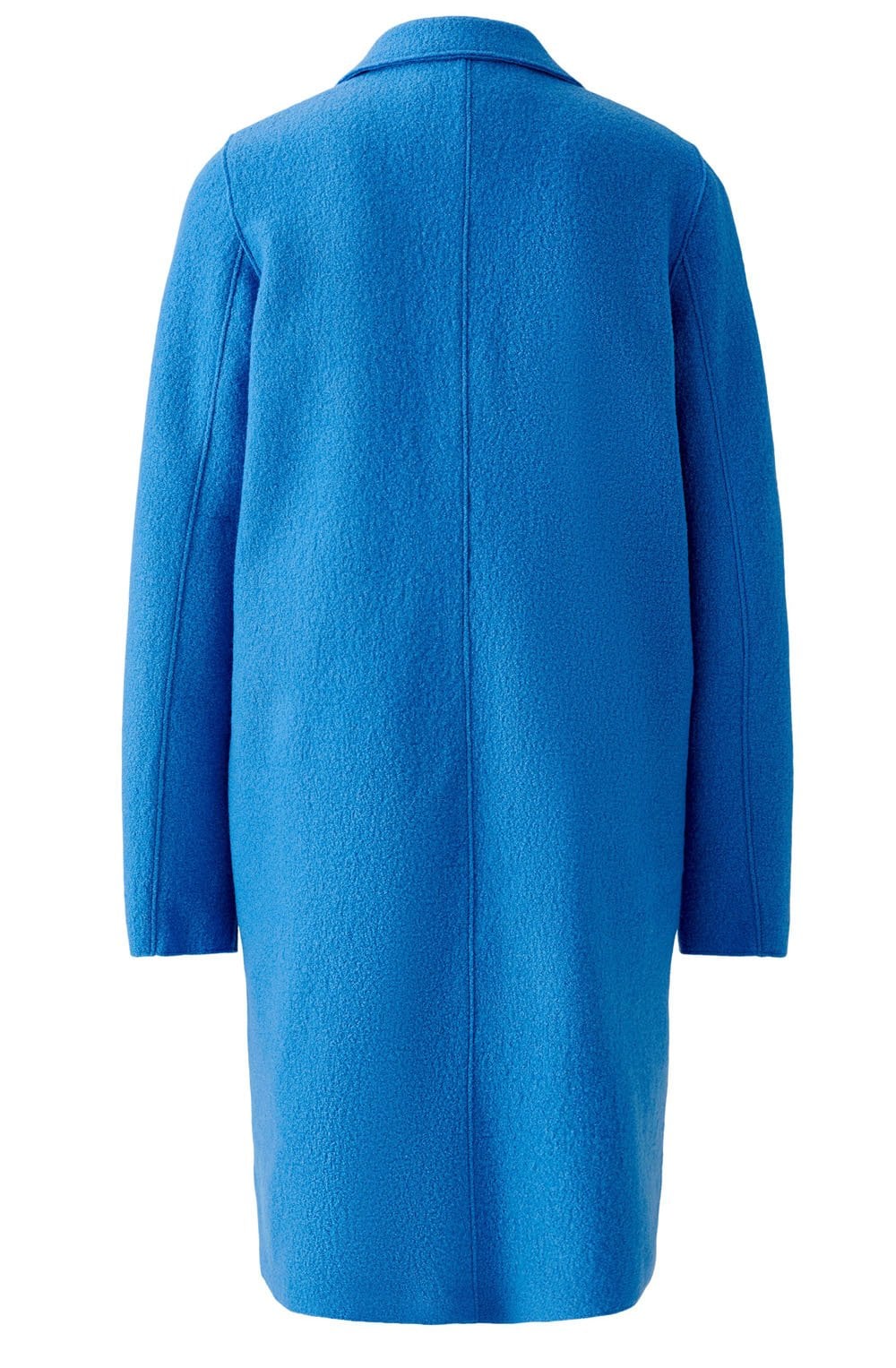 Cornflower Blue Boiled Wool Coat