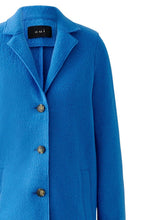 Cornflower Blue Boiled Wool Coat