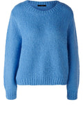 Cornflower Blue Oversized Loose Knit Jumper