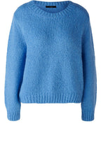Cornflower Blue Oversized Loose Knit Jumper