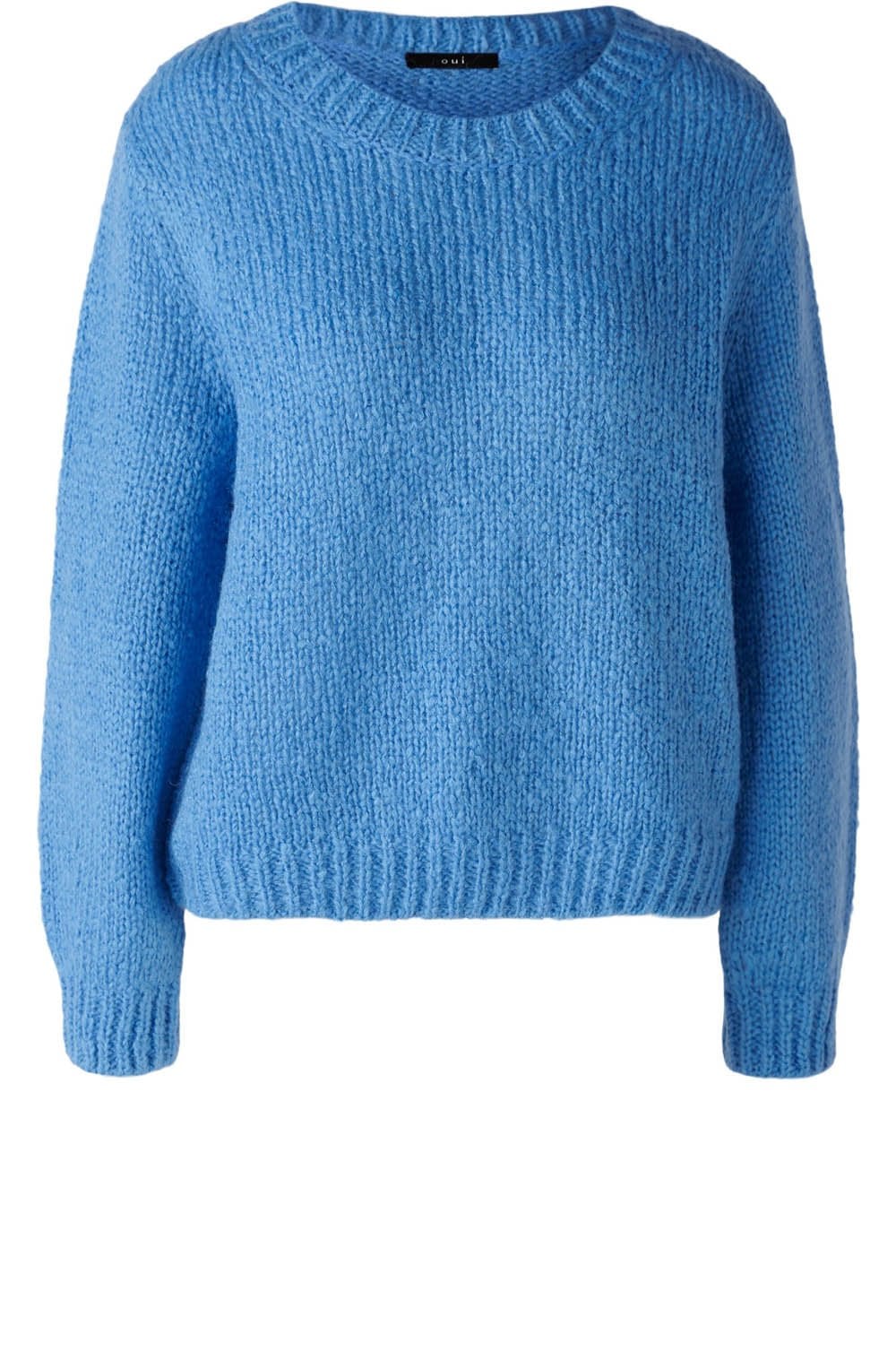Cornflower Blue Oversized Loose Knit Jumper